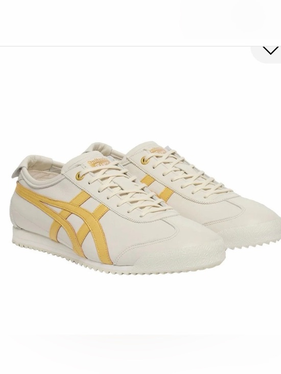 Onitsuka Tiger by Asics Shoes - Onitsuka Tiger Mexico 66 Cream/Gold Men’s 7